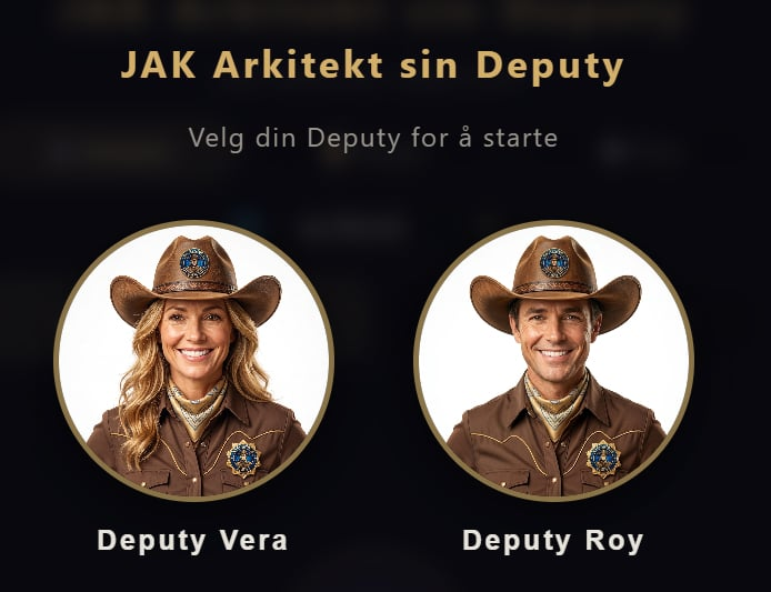 JAK Arkitekt sin Deputy — Vera og Roy